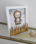 Baby Geschenk Löwe mit Namensgravur