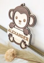 Türschild - Affe – Bild 2