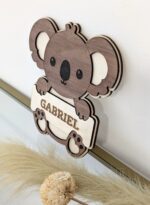 Personalisiertes Türschild, Koala -Kinderzimmer – Bild 4