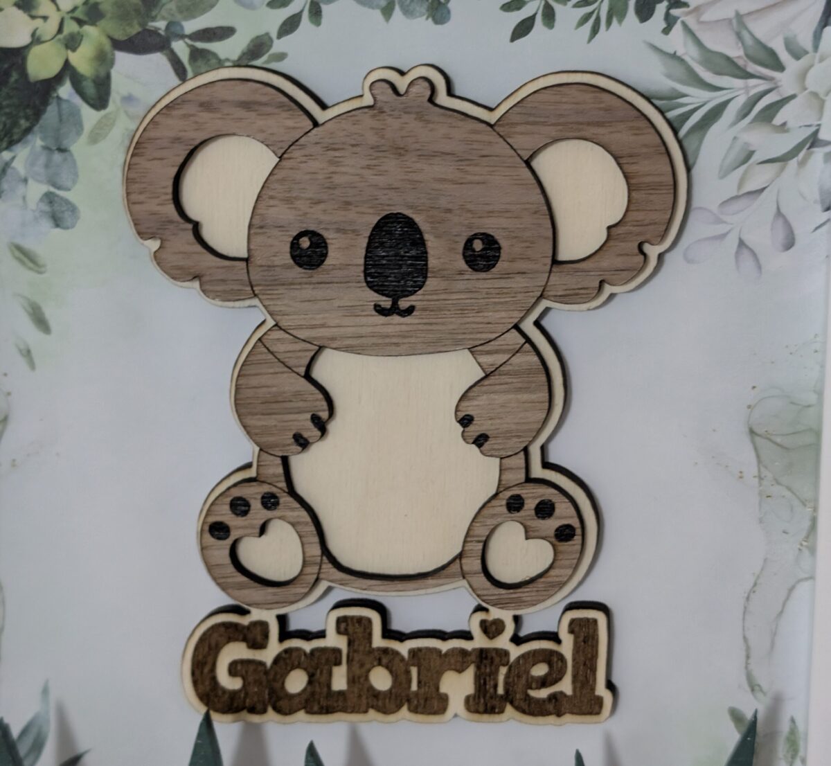 Baby Geschenk Koala, mit Namensgravur – Bild 3