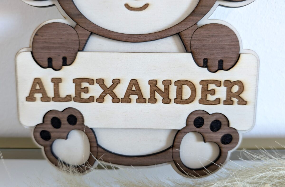 Türschild - Affe – Bild 4