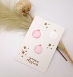 Handgemalte Weihnachtskarte -Postkarte
